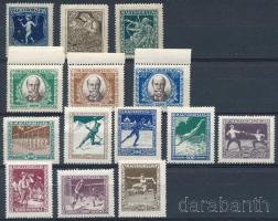 1924-1925 3 db sor