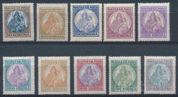 1921 Koronás Madonna sor