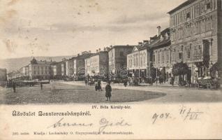 Besztercebánya King Béla IV square