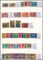 1920-1953 Kis tétel A/4 berakólap 2 oldalán (18.600)