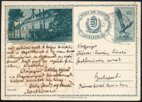 1940 Képes levelezőlap Kézdi-Kovács László festőművésznek címezve