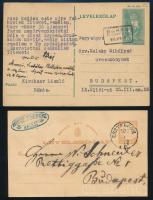 1877-1946 3 db érdekes levél
