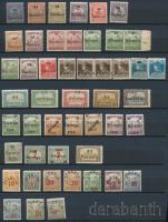 Baranya 1919 48 db bélyeg, Bodor vizsgálójellel