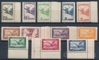 1927 Repülő I. sor / complete set