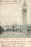 Venice Piazza San Marco and the Basilica (cut)