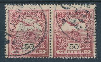 1906 Turul 50f pár 3. vízjelállás