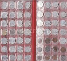 ~100db kis magyar gyűjtemény berakóban, közte 1948. 50f T:vegyes