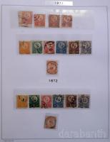 Magyar gyűjtemény a kezdetektől az 1990-es évek végéig 6 db Marini albumban, benne jobb kiadások (pl.: falcos Árvíz, Hadisegély, Lánchíd I. blokk levélen, Roosevelt, Lánchíd II., 80 év