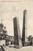 Bologna the Asinelli and the Garisendi tower