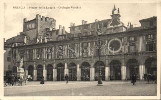 Brescia Piazza della Loggia and Clock Tower
