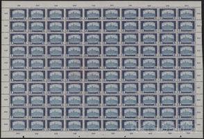 1919 Magyar Posta 1K hajtott teljes ívben