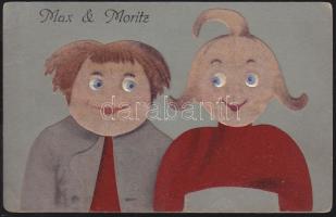 Max and Moritz mechanic card (Rb)