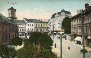 Przemysl with Restaurant Rubinfeld and the shop of Henryk Blatt (EB)