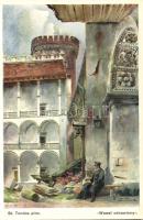 Kraków Wavel under renovation s: St. Tondos