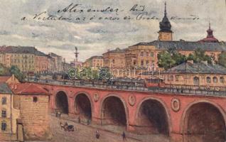 Warsaw bridge s: T. Cieslewski