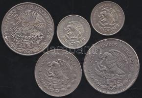 Mexikó 1950-1985. 25c, 5P, 50P, 200P T:2
