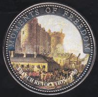 Libéria 2001. 10$ "Szabadság pillanatai-Francia forradalom" multicolor T:PP