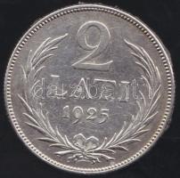 Lettország 1925. 2L Ag T:2/3