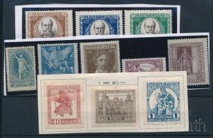 1920-1925 Hadifogoly, Petőfi Sándor (I.), Jókai Mór (I.) sor