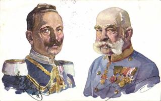 Wilhelm II and Franz Joseph