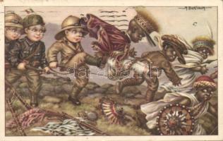 Colonial war humour s: Bertiglia