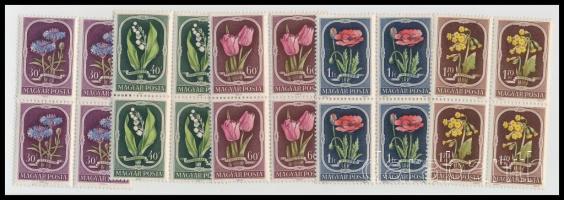 1951 Virág II. sor négyestömbökben