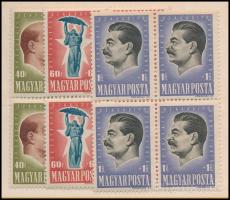 1947 30 éves a Szovjetunió sor négyestömbökben