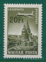 1966 Légiposta 20Ft fényes gumizással
