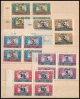 1927 Ikarusz portó sor ívszéli négyestömbökben (8.000)