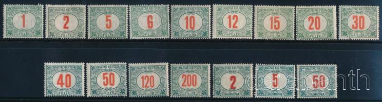 1915 Pirosszámú zöldportó sor (4.500)