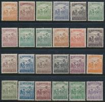 1920/1924 Arató sor hármaslyukasztással (15.000)