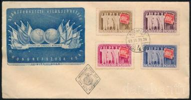 1949 Szakszervezet III. sor FDC-n (10.000)