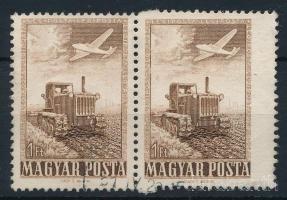 1950 Repülő V. 1Ft pár jelentős elfogazással