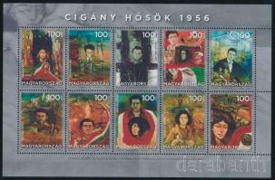 2018 Cigány hősök 1956 blokk