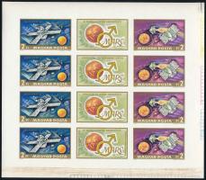 1972 Mars 2-3 - Mariner-9 vágott kisív