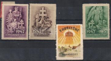 3 db háborús + 1 irredenta levélzáró