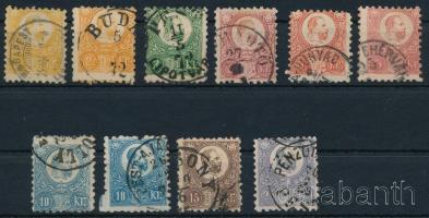 1871 Réznyomat 10 db bélyeg (min 43.600)
