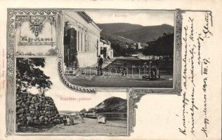 Nagymaros az Erzsébet pihenővel és a Főtérrel