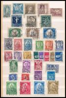 1923-1930 10 klf komplett sor berakólapon, közte Nagy Madonna
