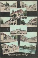 Szászsebes with shop of Karl Paulini