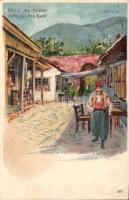 Ada Kaleh bazaar litho s: Heyer