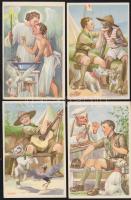 4 használatlan Márton cserkészlap