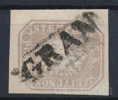 1863 Hírlapbélyeg / Newspaper stamp GRAN, R!