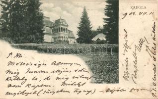 Zabola Mikes castle (gluemark)