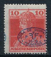 Debrecen I. 1919 Károly 10f Bodor vizsgálójellel