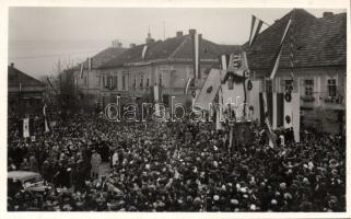 Érsekújvár entry of the Hungarian troops