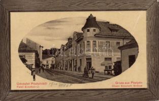 Pöstyén Upper Erzsébet street (fa)