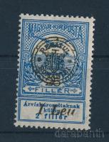 Nagyvárad 1919 Árvíz 25f, Bodor vizsgálójellel