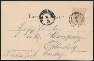 1899 2kr képeslapon