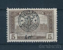 Nagyvárad 1919 Magyar Posta 5K, Bodor vizsgálójellel